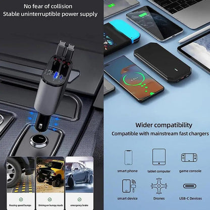 Retractable Car Charger